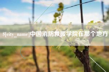 明港中国消防救援学院在那个地方