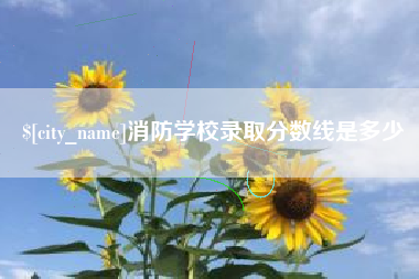 明港消防学校录取分数线是多少