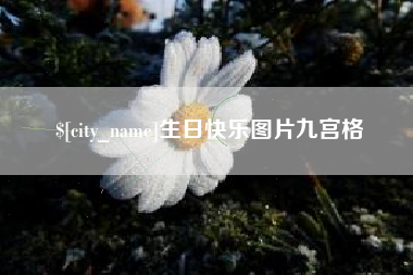 明港生日快乐图片九宫格