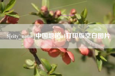 明港中国地图a4打印版空白图片