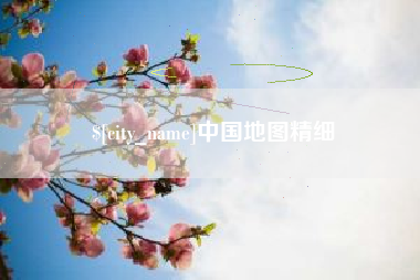 明港中国地图精细
