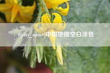 明港中国地图空白涂色