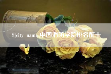 明港中国消防学院排名前十