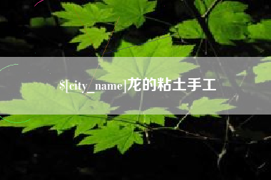 明港龙的粘土手工