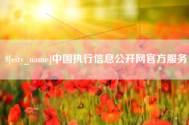 明港中国执行信息公开网官方服务