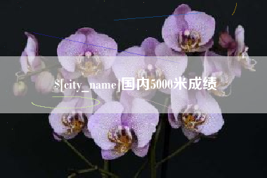 明港国内5000米成绩