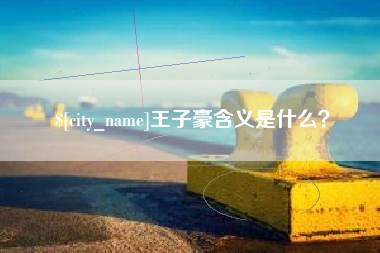 明港王子豪含义是什么？