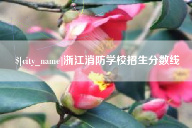 明港浙江消防学校招生分数线