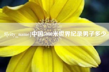 明港中国5000米世界纪录男子多少