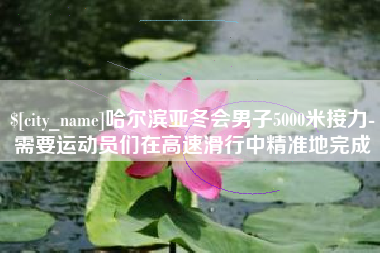明港哈尔滨亚冬会男子5000米接力-需要运动员们在高速滑行中精准地完成