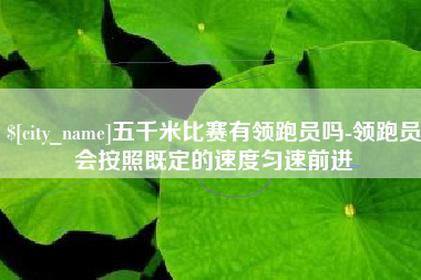 明港五千米比赛有领跑员吗-领跑员会按照既定的速度匀速前进