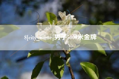 明港男子5000米金牌
