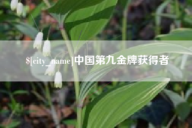 明港中国第九金牌获得者