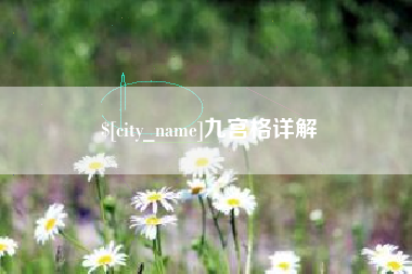明港九宫格详解