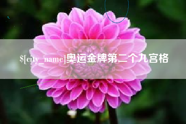 明港奥运金牌第二个九宫格