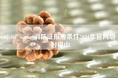 明港消防证报考条件2024年官网烟台福山